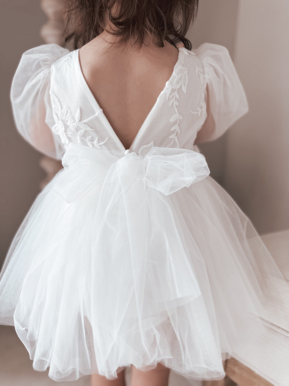 Alyssa Langarm-Babykleid für Mädchen