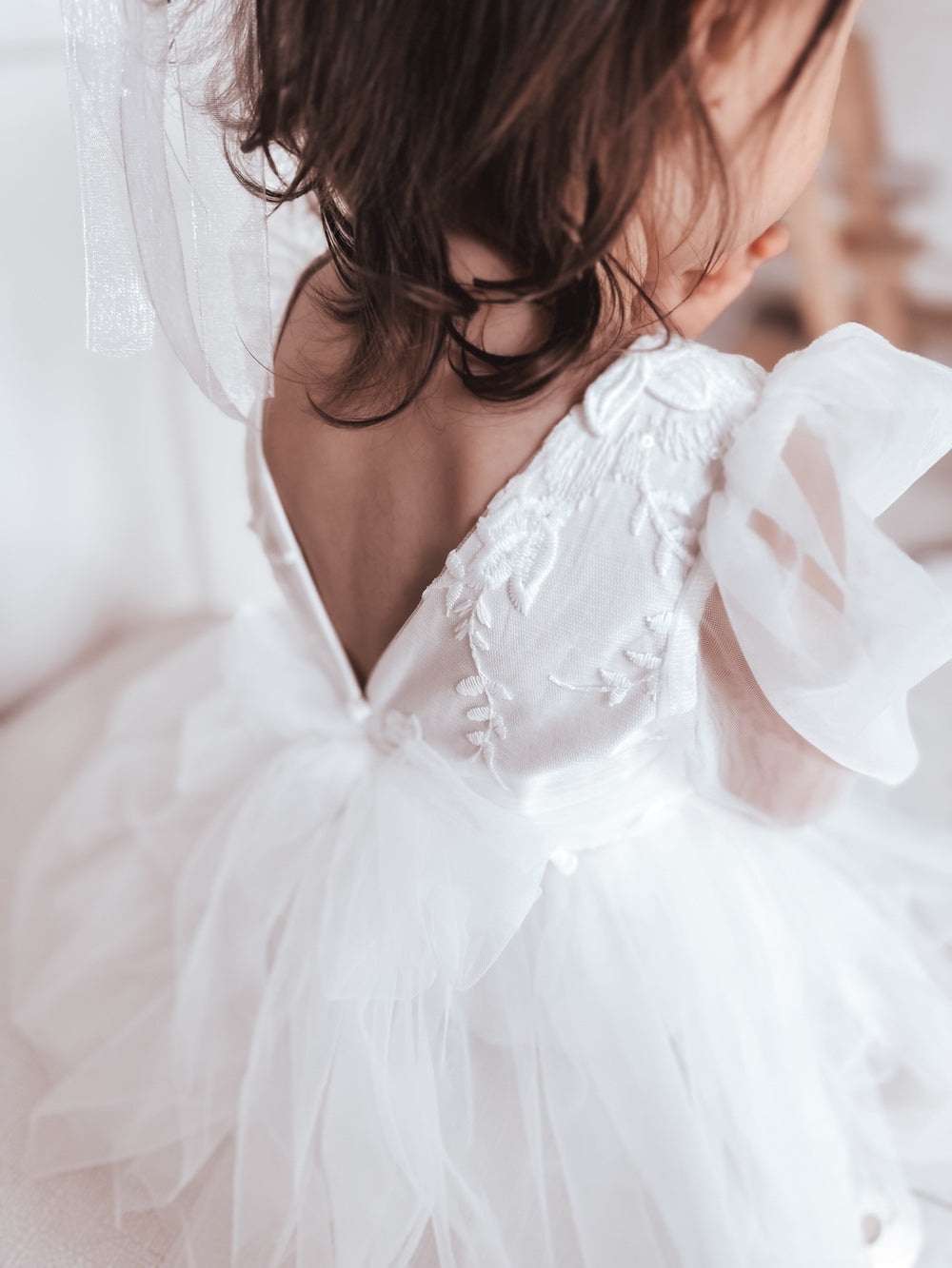 Alyssa Langarm-Babykleid für Mädchen