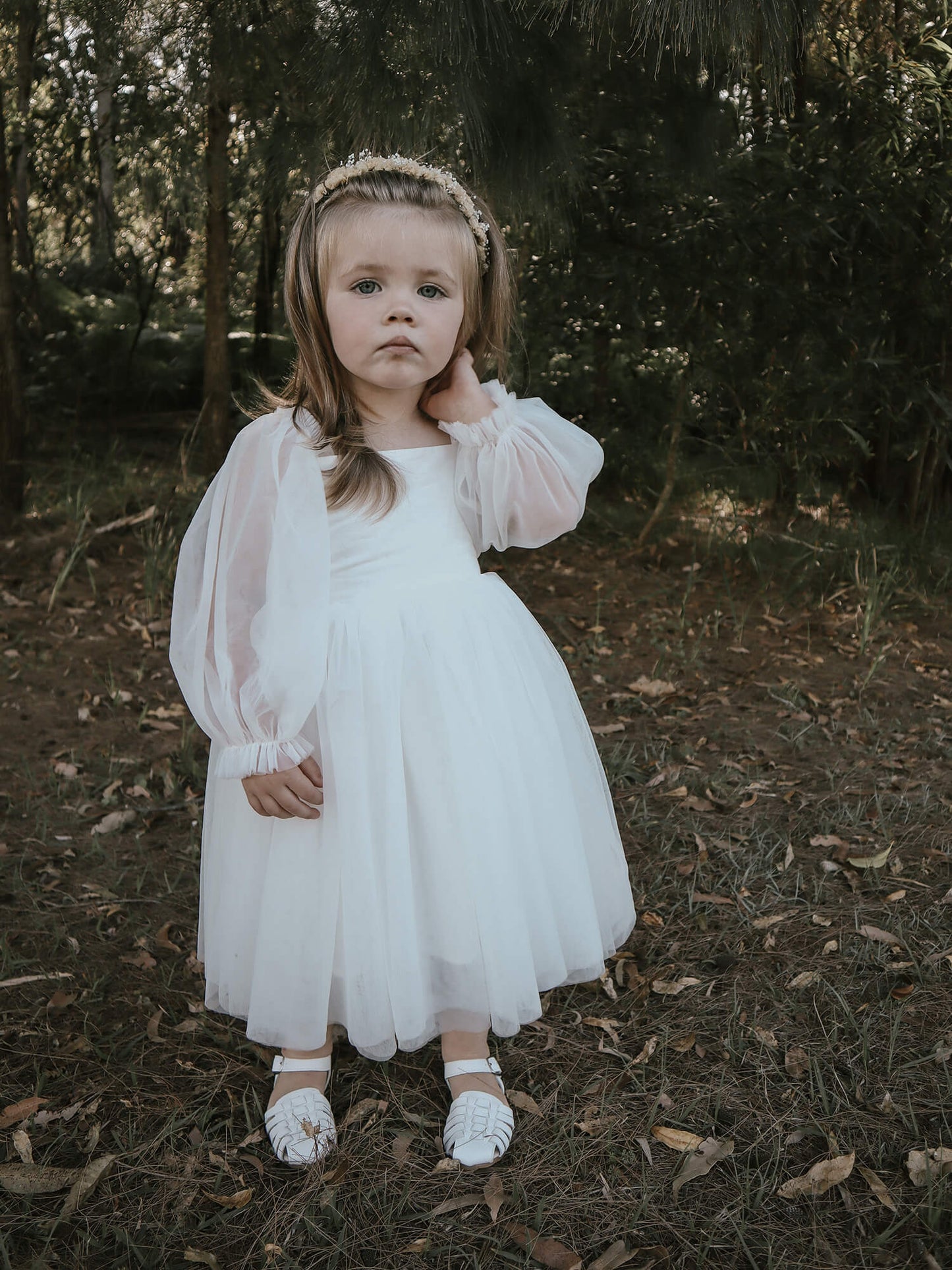 Wren-Kleid - Elfenbein