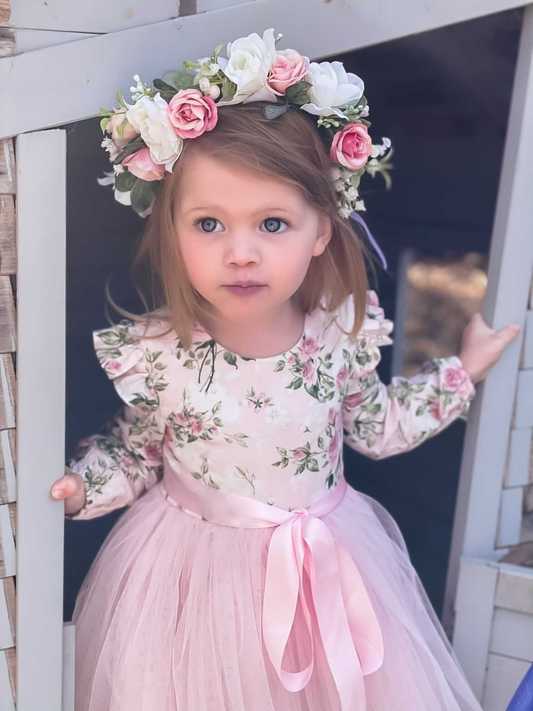 Audrey Rose Langarmkleid für Mädchen