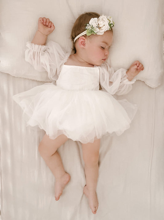 Wren romper - ivory